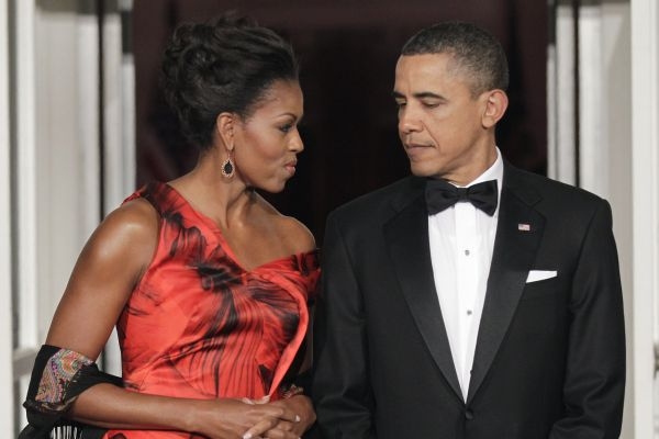 Barack a Michelle Obamovi.