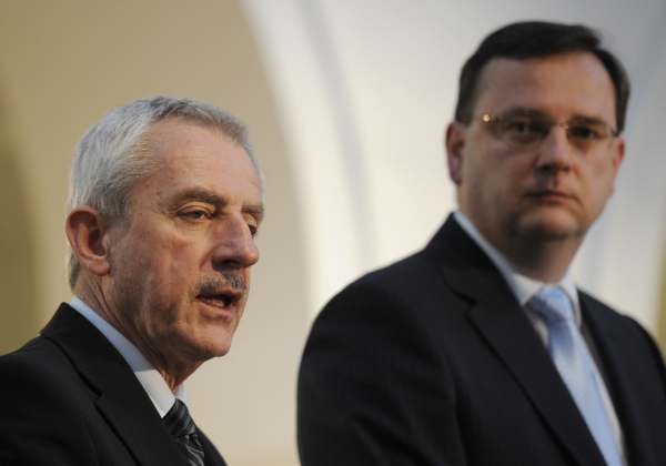 Leoš Heger a Petr Nečas.