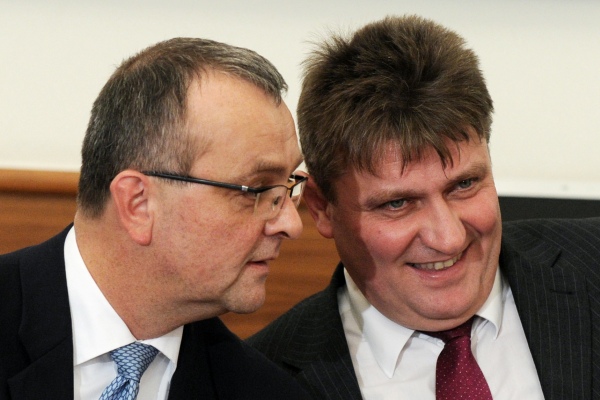 Ivo Kaderka (vpravo) byl údajně odposloucháván.