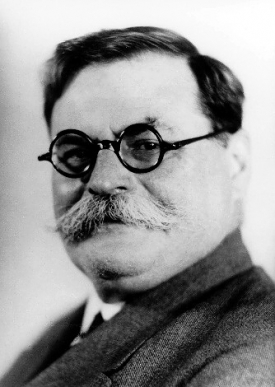 Hlavní řečník na demonstracích za brněnskou univerzitu Vladimír Novák, rektor C. k. vysoké školy technické Františka Josefa v Brně.