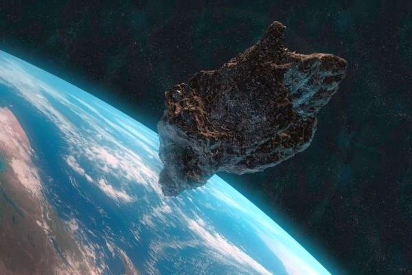 Země by se mohla za 25 let střetnout s asteroidem (ilustrační foto).