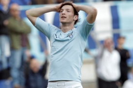 Libor Kozák v dresu římského Lazia.