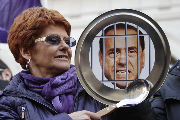 Demonstrací se účastnily stovky tisíc lidí.