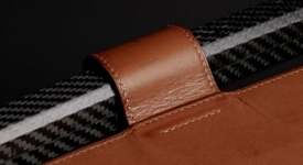 Detail luxusních sáněk Hublot.