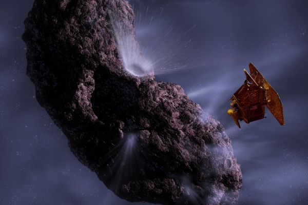Americká sonda Stardust se v noci přiblížila na asi 180 kilometrů ke kometě Tempel 1. 