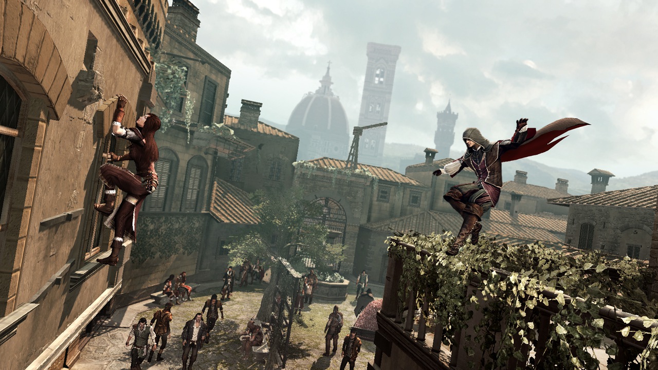 Renesanční Assassin's Creed: Brotherhood.