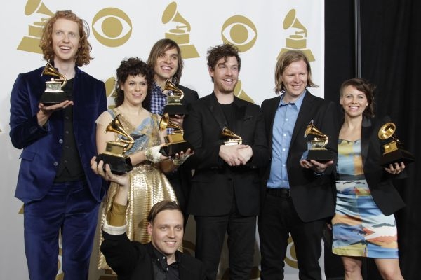Kanadští rockeři Arcade Fire.