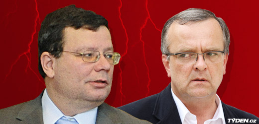 Kauza rozvířila vztahy mezi ministrem obrany Vondrou a ministrem financí Kalouskem.