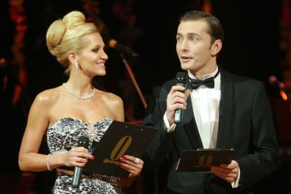 Dara Rolins a Petr Vondráček spolu moderovali i Ples v Opeře 2011.