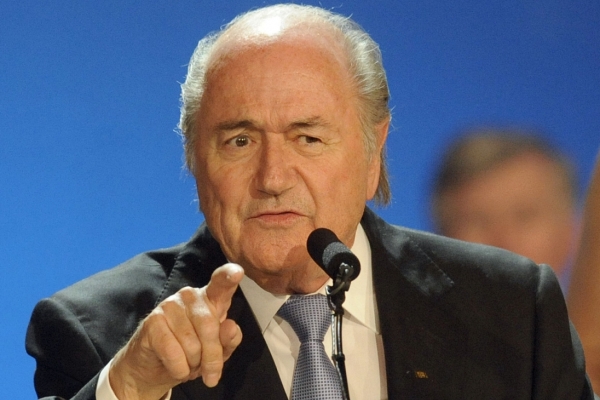 Prezident FIFA Sepp Blatter.