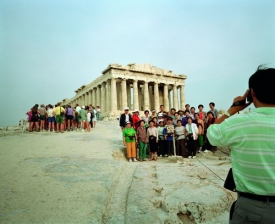 Athény, Řecko (1991). Foto: Martin Parr, Magnum Photos.
