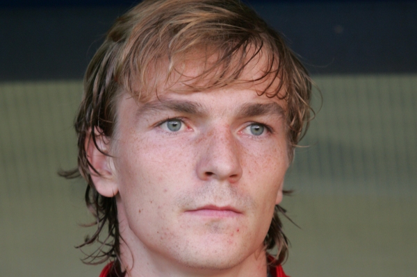Milan Černý, nadějný talent hájící barvy Slavie.