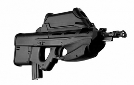 Automatická puška F2000 - od belgického výrobce Kaddáfího brigádám.