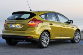 Zadní partie nového focusu hatchback.