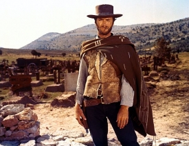 Hodný, zlý a ošklivý Clint Eastwood.