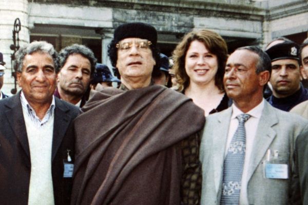 Na Halynu Kolotnyckou nedal libyjský vůdce dopustit.