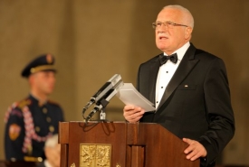 Prezident Václav Klaus.