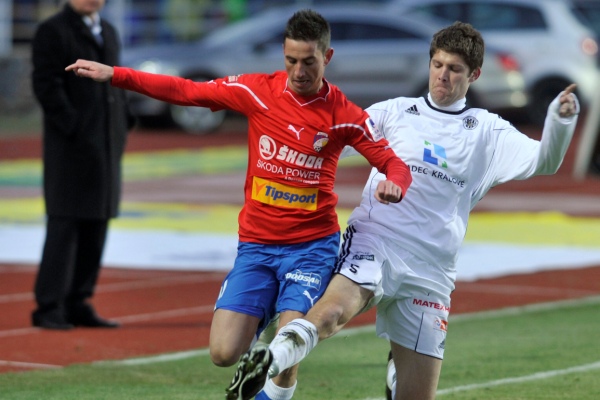 Plzeňský Milan Petržela (vlevo).