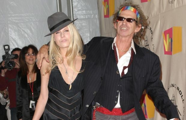 Keith Richards s dcerou.