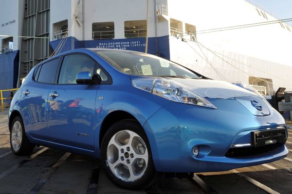 Elektromobil Nissan Leaf, evropské Auto roku 2011.