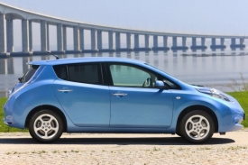 Nissan Leaf je klasickým pětidveřovým hatchbackem.