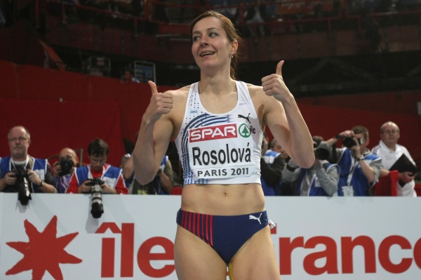 Zlatá radost Denisy Rosolové. Zlatá radost Denisy Rosolové.