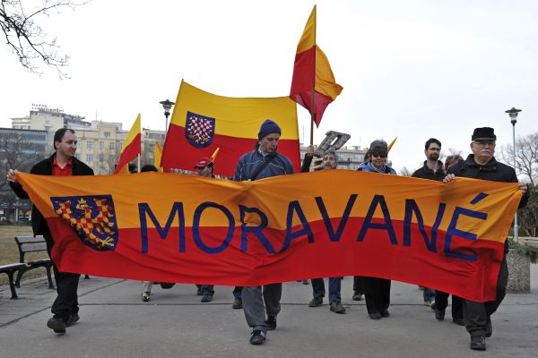 Pochod Moravanů.