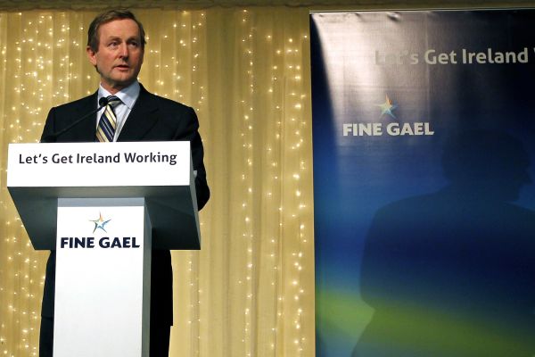 Enda Kenny, předseda Fine Gael.