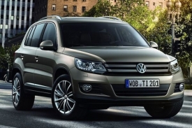 Pozměněná přední část VW Tiguan.