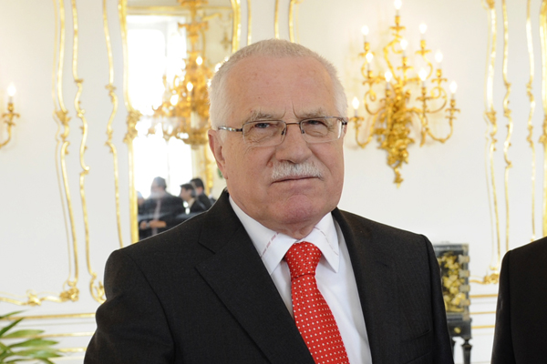 Prezident Václav Klaus.