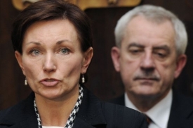 Dana Jurásková a Leoš Heger.