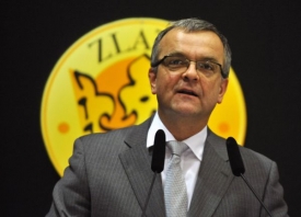 Ministr financí  Miroslav Kalousek.