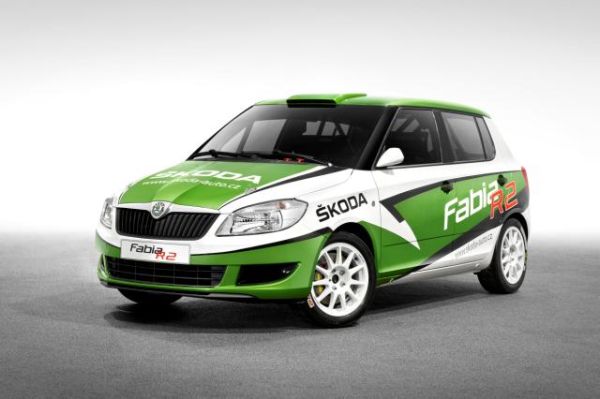 Nová soutěžní Fabia R2.