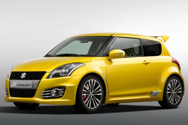 Suzuki Swift ve sportovním kabátě. Zatím jako koncept. 