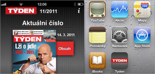 Čtěte TÝDEN na iPadu a iPhonu.