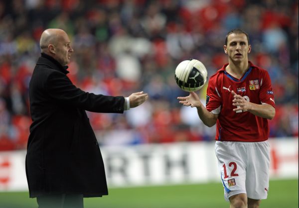 Michal Bílek (vlevo) a Zdeněk Pospěch. 