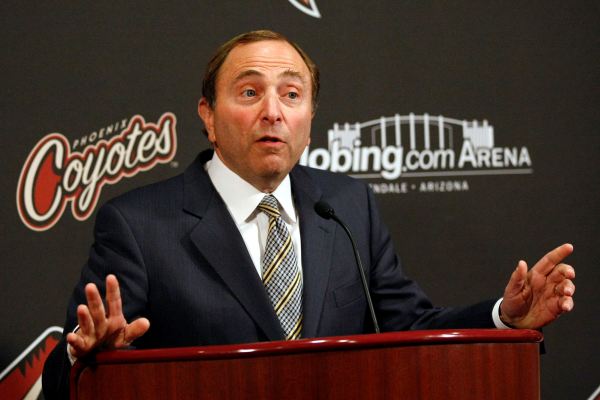 Gary Bettman představil svůj plán, jak zbezpečnit NHL.
