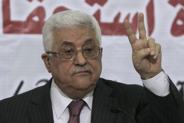 Předseda palestinské samosprávy Mahmúd Abbás.