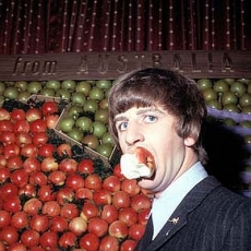 Ringo Starr v Austrálii v roce 1964.