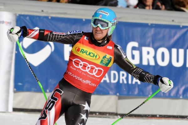 Americký sjezdař Ted Ligety.