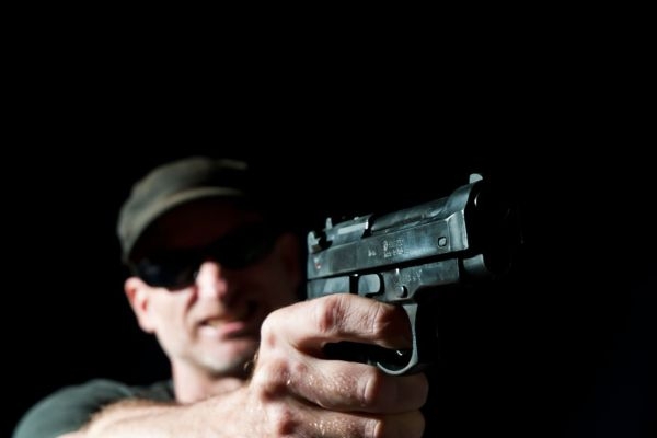 Policista lupiče zastřelil na útěku (ilustrační foto). Policista lupiče zastřelil na útěku (ilustrační foto).