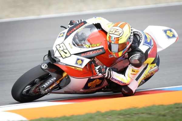 Lukáš Pešek při loňské Grand Prix v Brně.