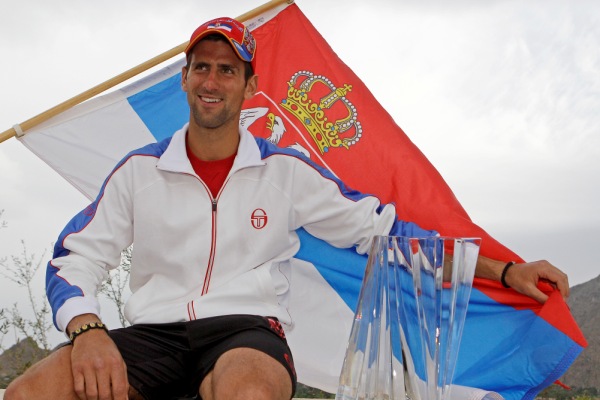 Novak Djokovič momentálně kraluje tenisu.