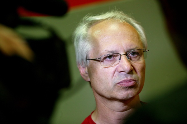 Václav Sýkora odnesl vyřazení Petrohradu vyhazovem.