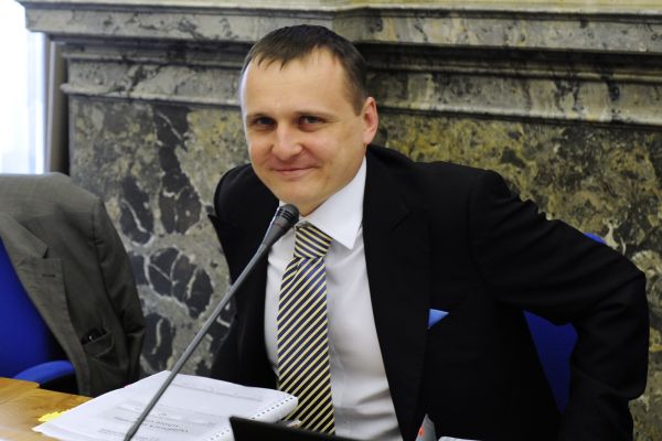 Ministr dopravy Vít Bárta. Ministr dopravy Vít Bárta.