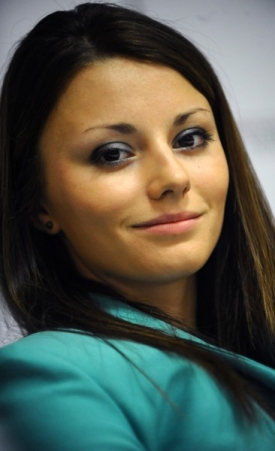 Klára Spilková je nejmladší golfistkou v žebříčku.