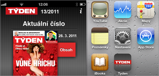 Čtěte TÝDEN na iPadu a iPhonu. Čtěte TÝDEN na iPadu a iPhonu.