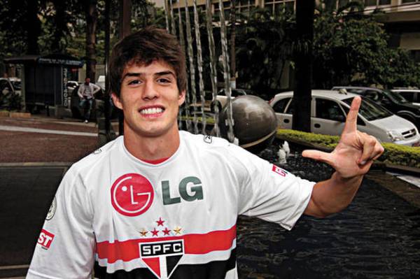 Lucas Piazol v dresu Sao Paula. 