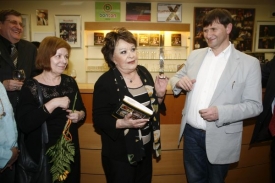 Jiřina Bohdalová s Janem Hrušínským.