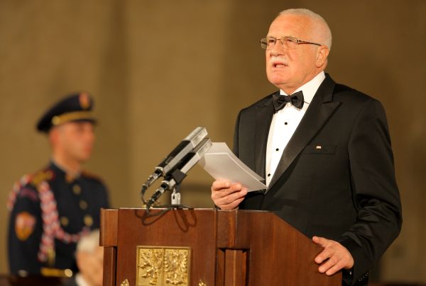 Prezident Václav Klaus uděloval milosti. Prezident Václav Klaus uděloval milosti.